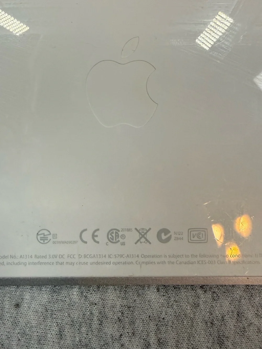 Apple Magic Keyboard A1314 Wireless Bluetooth Aluminum Keyboard